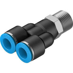 QSY-3/8-10 Y-Steckverschraubung