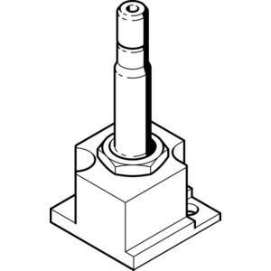 CPM-1/4-FH Solenoid plate