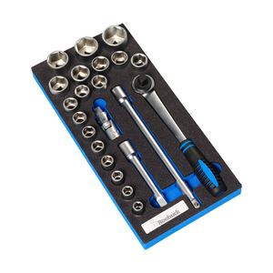 FOAM INLAYS 1/2 RATCHETS AND SOCKETS TYPE A 180 X 410 X 30MM 890450