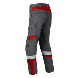 HAVEP WERKBROEK 5-SAFETY IMAGE 80340469 CHARCOAL/ROOD MT 62