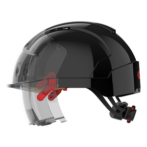 ELMETTO EVO VISTA LENS VENTILATO NERO/GRIGIO AMB170-006-J00