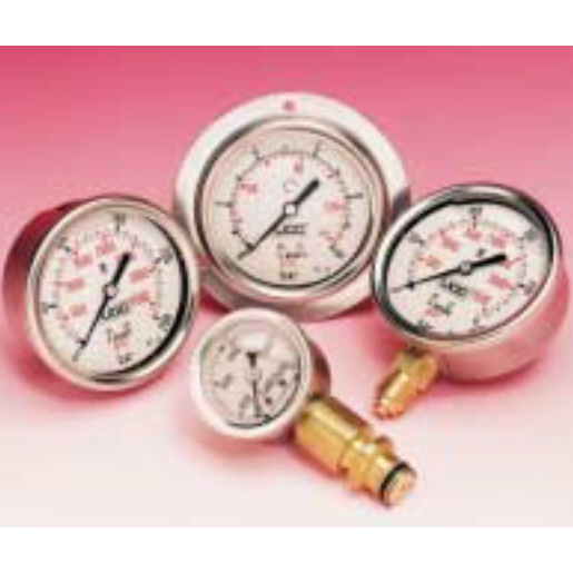 Wika Rohrfedermanometer Cu-Leg. Cl. 2,5 111.12.063 4 bar G1/4B Anschl. hinten | 1834584