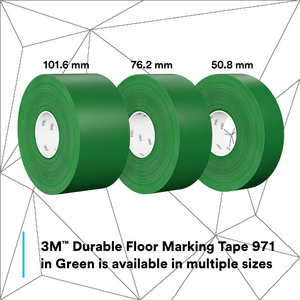 3M VLOERMARKERINGSTAPE 971L GROEN 50,8MM (RO=33M)
