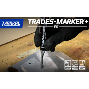 MARQUEUR A POINTE TELESCOPIQUE TRADES MARKER+ DRY HOLDER