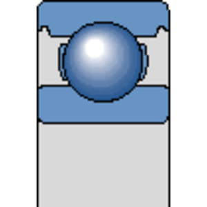 AKN 6316 C3/SQ771 KOGELLAGER STROOMGEISOLEERD