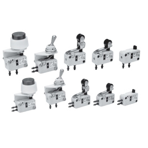 SMC VENTIEL 3/2 MECHANISCH BEDIEND - VM1000-4NU-08-X50