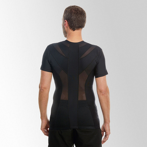 TEE-SHIRT MEN POSTURE 2.0 TM NOIR PLOYESTER SPANDEX