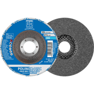 PFERD POLINOX® unitized disc DISC PNER MW 115 22,2 SiC F