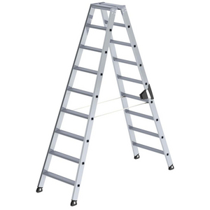 3210031160 Stufen-Stehleiter Alu 2x9 Stufen