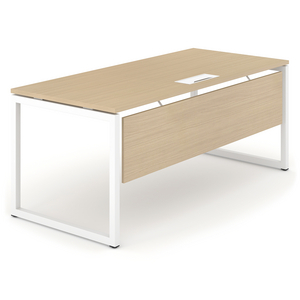BUREAU NET-O 180X80X74CM-PLAT.CH BLANCHI+TOP ACCESS/PIET. BLANC