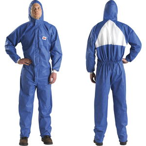 3M OVERALL DISPOSABLE 4530 BLAUW/WIT MT XXL
