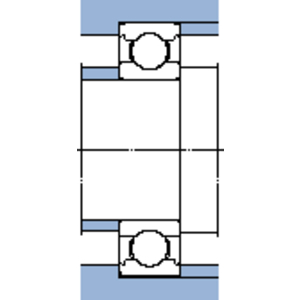 AKN 6316 C3/SQ771 KOGELLAGER STROOMGEISOLEERD