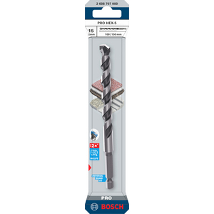 BOSCH BETONBOOR PRO HEX-5, 15X100X150 MM 2608707000