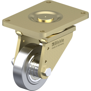 ROULETTE PIVOT. 10T D.250MM AC ACIER 65MM MOY BILLE