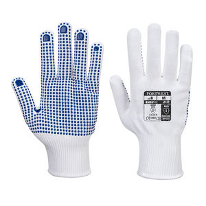 GUANTI POLKA DOT WHITE/BLUE M A110WBR # M