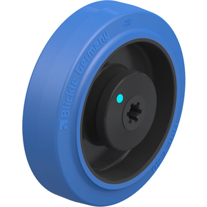 POEV 160/12KD-SB Schwerlast-Rad mit Elastik-Vollgummireifen