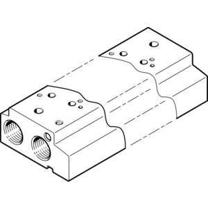 VABM-C7-12G-G18-2 Manifold strip
