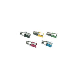 0171 02 10 05 Super mini Verschlusskupplung, DN2, R1/8, gelb