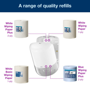 TORK DISPENSER CENTERFEED PAPIER M2 WIT 559000