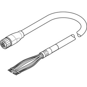 FESTO MOTORKABEL NEBM-M16G8-E-2.5-Q9-LE8-1 5391540