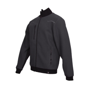 VESTE POLAIRE OMEGA GRISN XL POLAIRE GRIS ARDOISE/NOIR XL