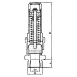 229.04-3.0 Sicherheitsventil, Messing, G 1 1/4, Ansprechdruck 3 bar