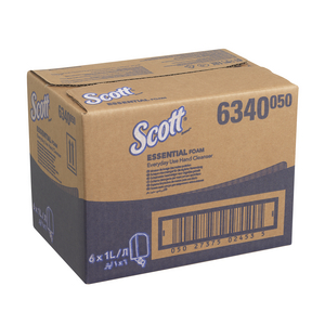 SCOTT ESSENTIAL SCHIUMA DETERGENTE PER MANI PER USO QUOTIDIANO-CASSETTA/ROSA /1 L 6 CARTUCCE 6340