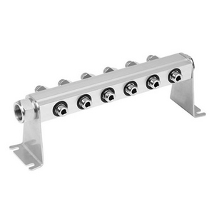 SERIES 266 - 267 - 268 POPPET VALVE 3/2 AND 4/2 PILOTING SUBBASE FOR MOUNTING OF CNOMO PILOT WITH CO 88128409