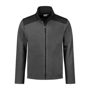 SANTINO FLEECEJACK TRENTO GRAFIET/ZWART MT 3XL