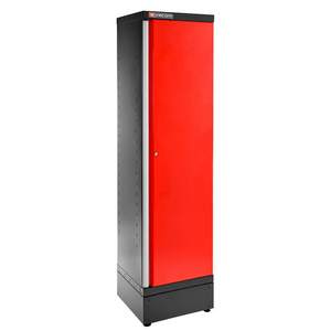ARMOIRE A 1 PORTE PLEINE H 2M L500MM ROUGE