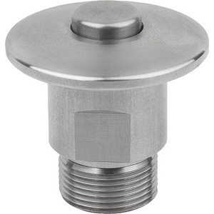 KIPP DRUKPANSLUITING RVS VORM A MET KOP D6 K1562.11