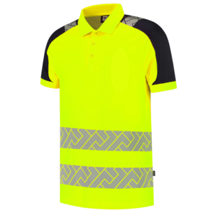 TRICORP POLOSHIRT REDEFINED HI-VIS 206109 GL/INK MT M