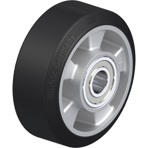 578484-RUOTA PER ALTE PORTATE CON ANELLO IN GOMMA ELASTICA BLICKLE EASYROLL, NUCLEO IN ALLUMINIO ALEV 127/20K