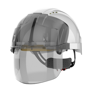 ELMETTO EVO VISTASHIELD - BIANCO/GRIGIO - VENTILATO AMD170-005-F00