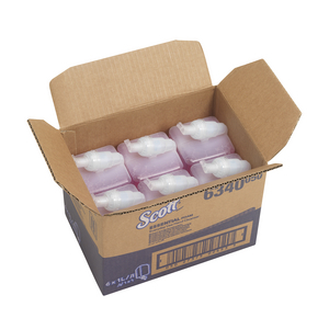 SCOTT ESSENTIAL SCHIUMA DETERGENTE PER MANI PER USO QUOTIDIANO-CASSETTA/ROSA /1 L 6 CARTUCCE 6340