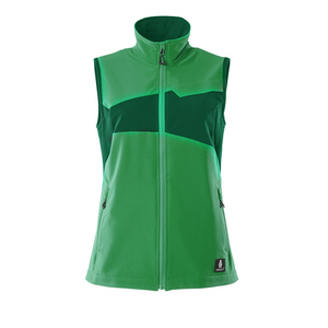 18375-511-33303-XS GRASGRÜN-GRÜN Damen Weste Accelerate ULTIMATE STRETCH