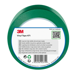 471 NASTRO ADESIVO VINILICO DI COLORE VERDE SPESSORE 0,1M 50 X 33 7100260162