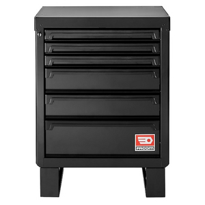 FACOM KAST LAAG ZWART MET 6 LADES RWS2 RWS2-MBS6TBS