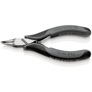 64 62 120 ESD Elektr.Vornschrägschn.ESD120mm Minischneide Knipex