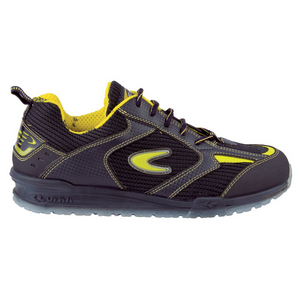 CARNERA S1 P SRC SCARPA NYLON BLU/TESS.GIALLO/LAMINA APT 78450-000 NR.42