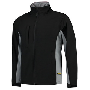 TRICORP SOFTSHELL 402002 ZWART/GRIJS MT 4XL