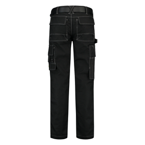 TRICORP WERKBROEK KIDS CORDURA CANVAS 502013 ZWART MT 152