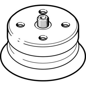 ESS-80-BN Suction cup complete