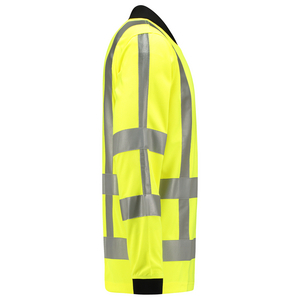 TRICORP POLOSHIRT LM RWS BIRDSEYE 203005 GEEL MT L