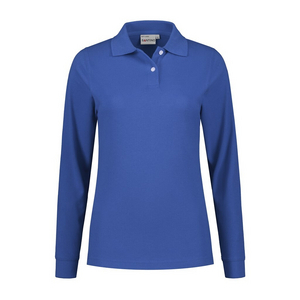 SANTINO POLOSHIRT LM MATT DAMES KOBALT BLAUW MT XL