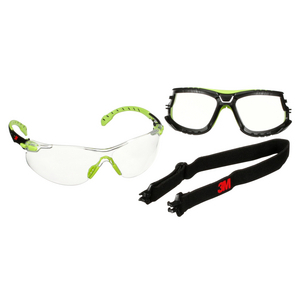 SOLUS 1000 OCCHIALI DI PROTEZIONE, MONTATURA VERDE/NERA, TRATTAMENTO ANTI-APPANNAMENTO/RIVESTIMENTO 7100244066