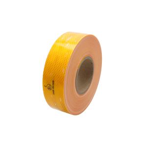 ADHESIF REFLECHISSANT RETRO-7 JAUNE 400MY ECE/R104 50MMX45.7M
