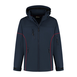 SANTINO SOFTSHELL JAS CURTIS MARINE/ROOD MT L