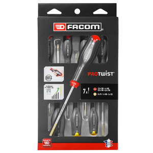 FACOM SCHROEVENDRAAIERSET PROTWIST AT.7PB (SET=7ST)