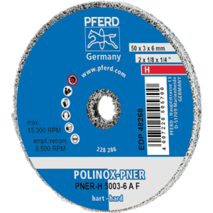 PFERD POLINOX-WIELEN PNER-H 5003 A FIJN